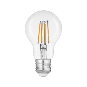 Філаментна LED лампа 10W E27 4000K A60 (прозора)