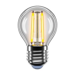 Філаментна LED лампа V-Filament 2W E27 2500K G45 (прозора)