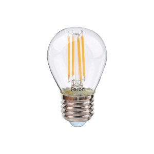 Філаментна LED лампа Filament LB-161 6W E27 4000K G45 (прозора)
