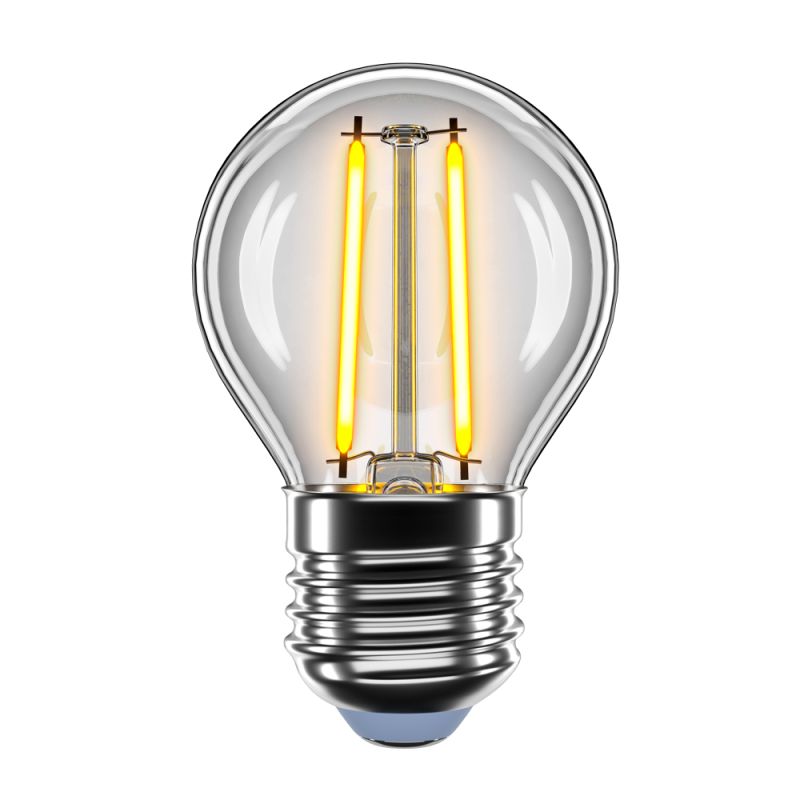 Філаментна LED лампа V-Filament 6W E27 4100K G45 (прозора)